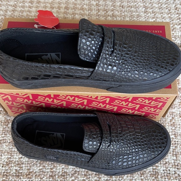 Vans Style 53 Dx Patent Croc Black/Black WMNS - Picture 3 of 16